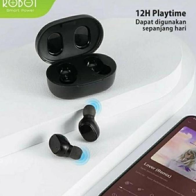 Headset Bluetooth Tws Airbud Robot T20 Original