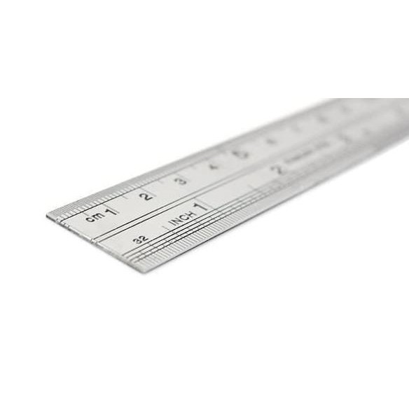 Premium Penggaris Besi 100 cm TEBAL Jidar Mistar Ruler 1 meter Baja STAINLESS Promo
