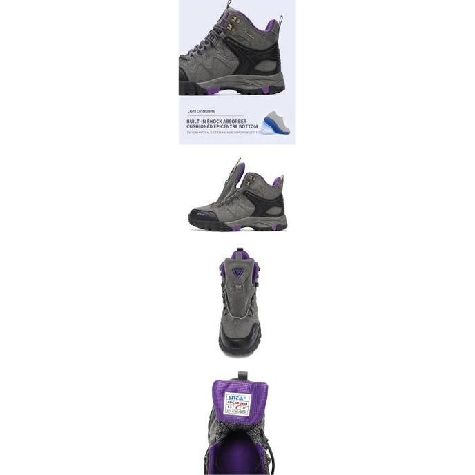Sepatu Gunung Wanita Snta 615 Boots Hiking Trekking Outdoor Waterproof
