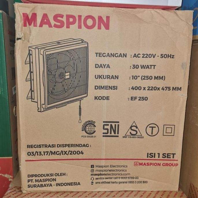 Exhaust fan maspion 10 inch HARGA SPESIAL