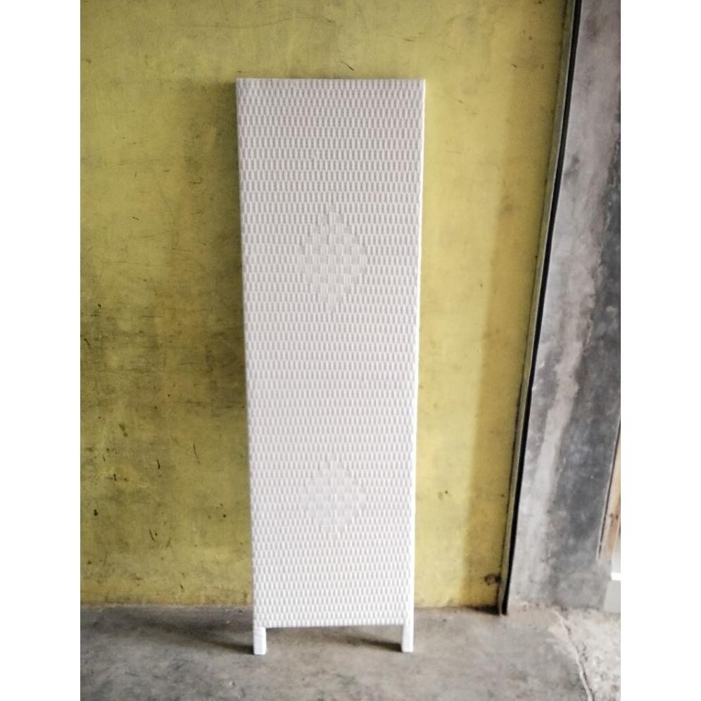 penyekat ruangan partisi rotan seket rotan sintetis