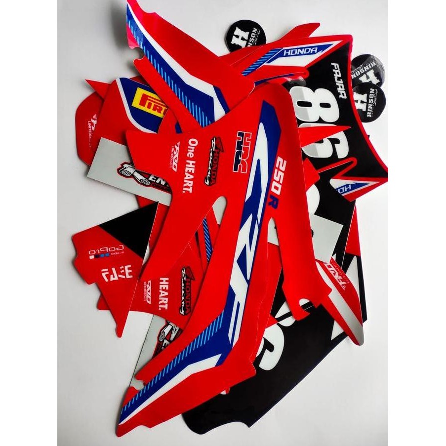 decal Crf 250 R tebal Original