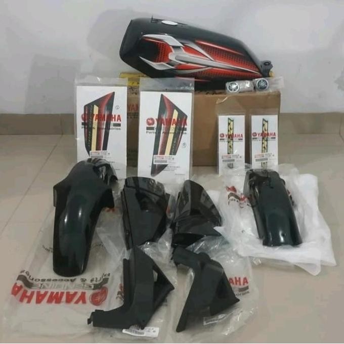 TANGKI BENSIN RX KING 2007 HITAM TANGKI HITAM RX KING ORI YAMAHA YGP