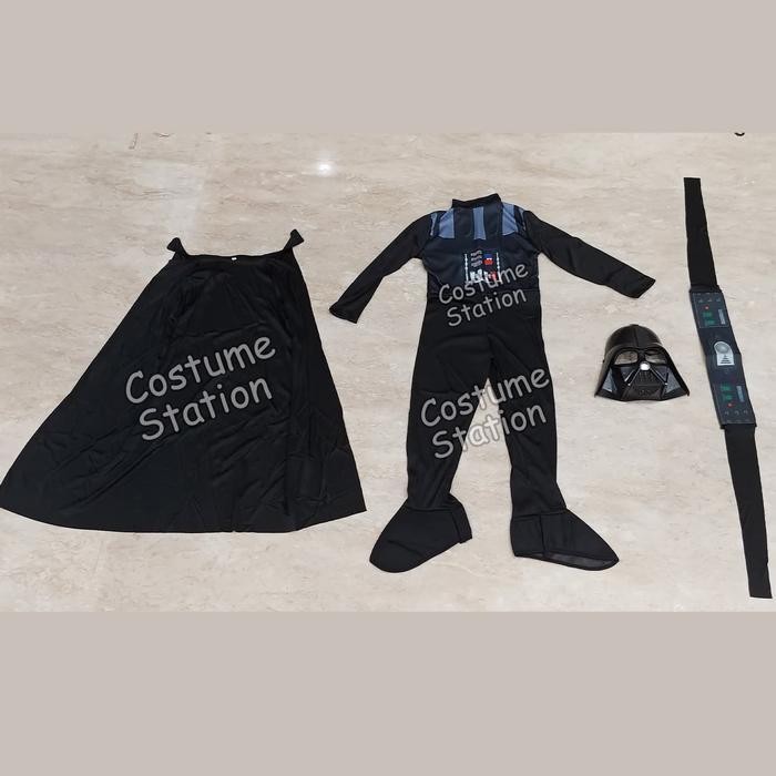 Kostum Star Wars Darth Vader / Costume Vader Star Wars Anak Laki