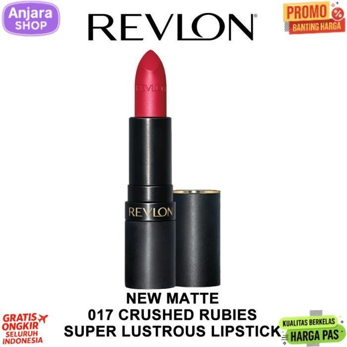 Diskon (100% Ori) Revlon Lipstick Superlustrous Matte - Lipstick Revlon Lipmatte Lipcolor Lipstik Re