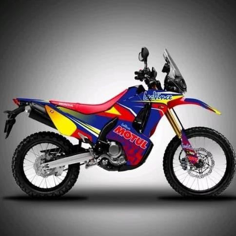 decal sticker CRF RALLY 250 full body 14 Original