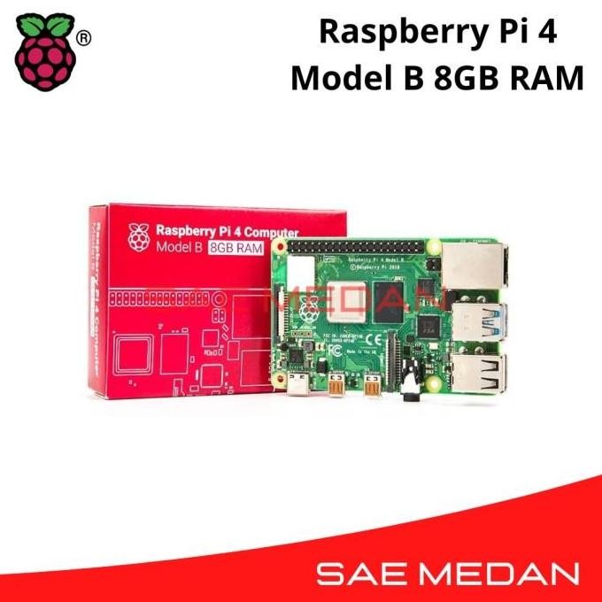 TERBARU - Raspberry Pi 4 Model B - 8GB RAM
