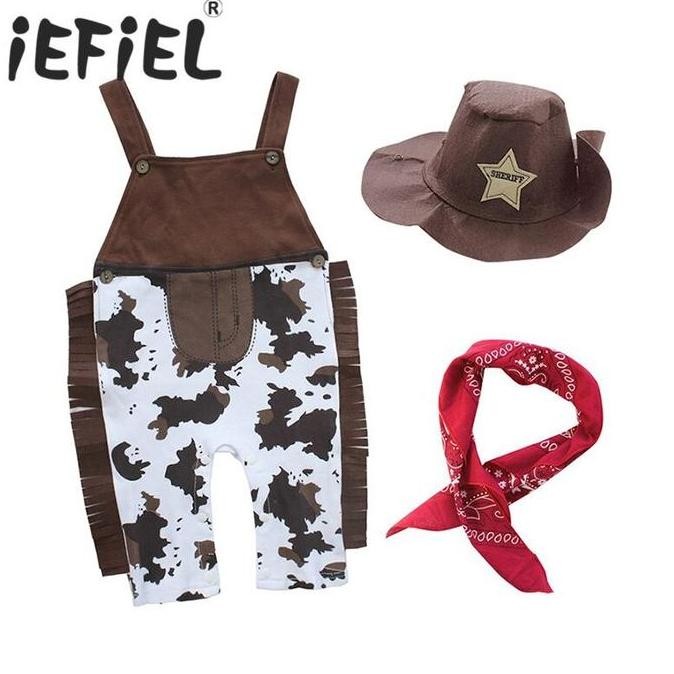 [Vt] - Baju Koboi Anak. Cowboy Baby. Baju Kostum Koboi Anak.