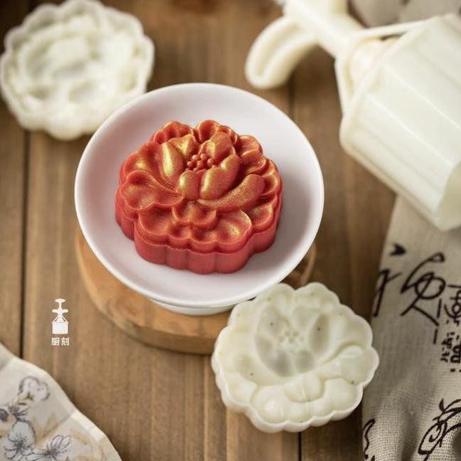 (75GR) CETAKAN MOONCAKE 75GR CETAKAN KUE BULAN 75G MOONCAKE MOLD