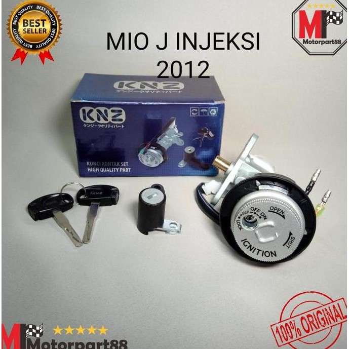 DE30 - KUNCI KONTAK ASSY SET MIO J MIO J INJEKSI INJECTION 2012 KNZ