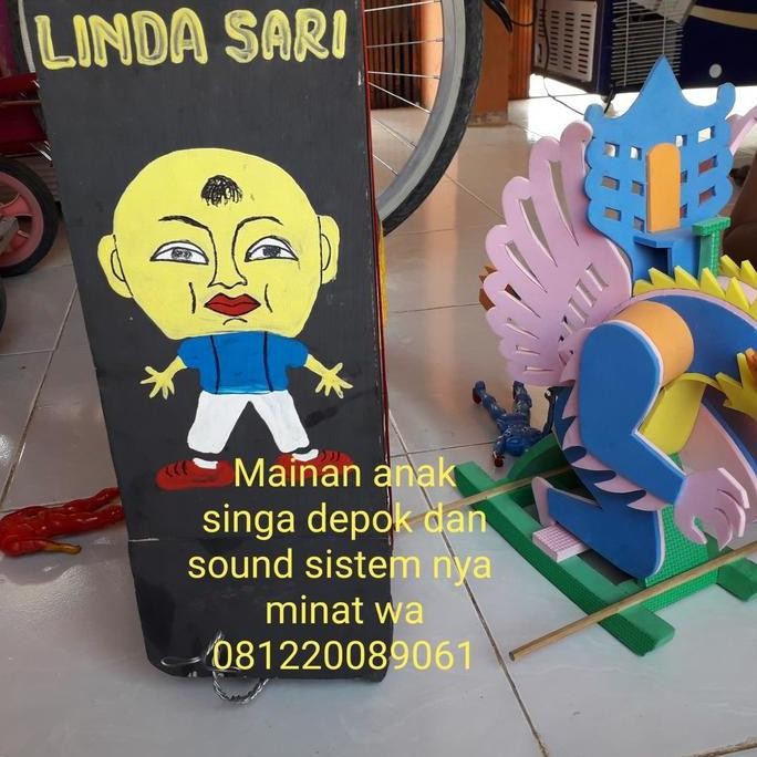 mainan anak singa depok kecil