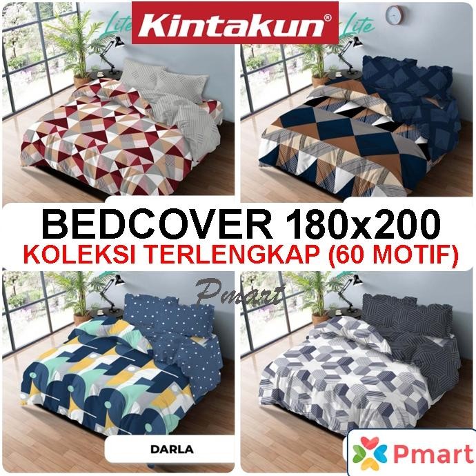BEDCOVER KINTAKUN 180x200 LITE / BEDCOVER KINTAKUN KING LITE / BEDCOVER 180x200 KINTAKUN