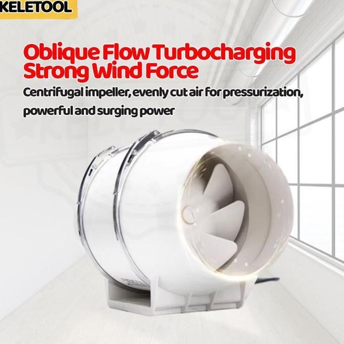 4 "6" 8 "Kipas Angin Buang Diam Ekstraktor exhaust fan kamar mandi hexos kamar mandi kipas hexos din