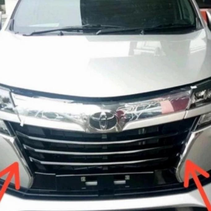 List Crome Grill Bemper Depan Avanza Xenia Veloz 2019-2021 Original Best Quality