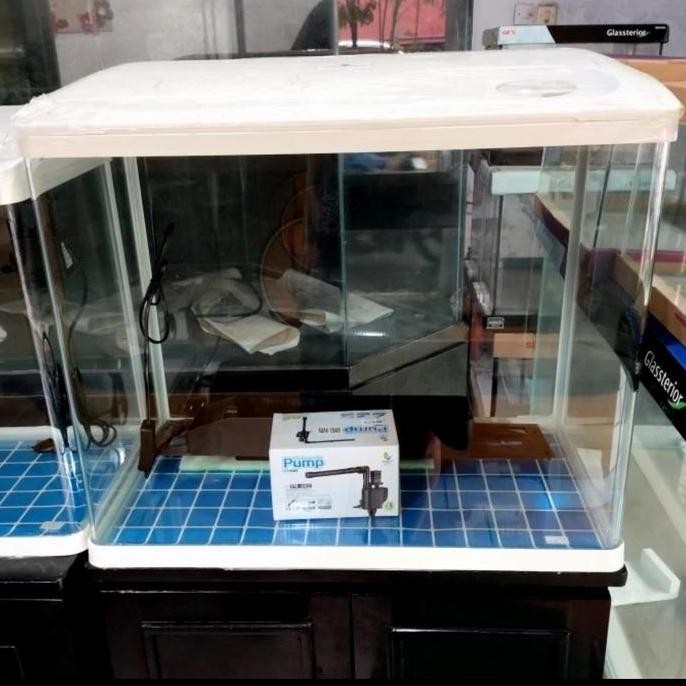 Aquarium Bending Full set 80cm (incl Lampu + Filter)