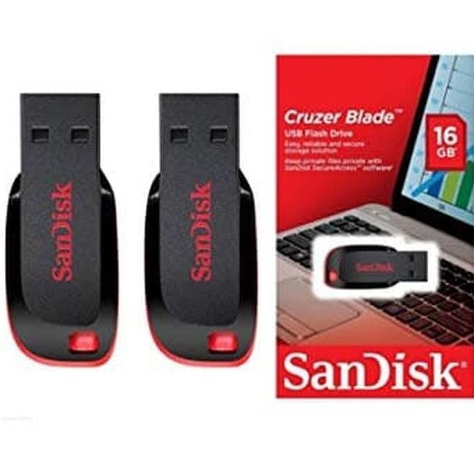 COMBO set 2pcs Flashdisk USB Sandisk Cruser Blade 16GB FD 16GB BIM