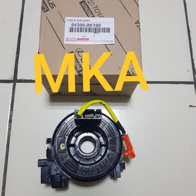 Kabel Spiral Klakson Innova Fortuner 2015-2017 84306-0K100 Oem