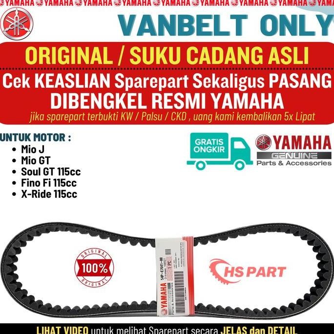 Vanbelt Mio J Original Yamaha , Vanbelt Mio Gt Original Yamaha , Vanbelt Mio Soul Gt 115 Original , 
