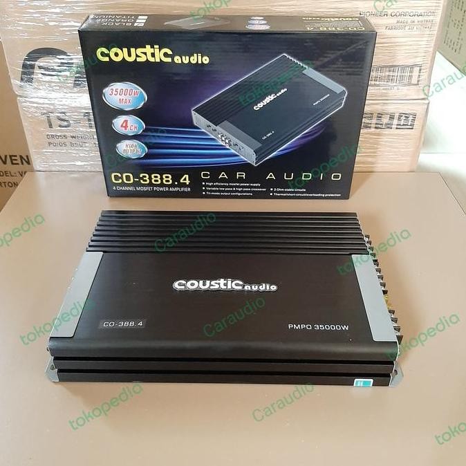 Power Coustic Co-388.4 Powet Mobil 4 Channel Coustic