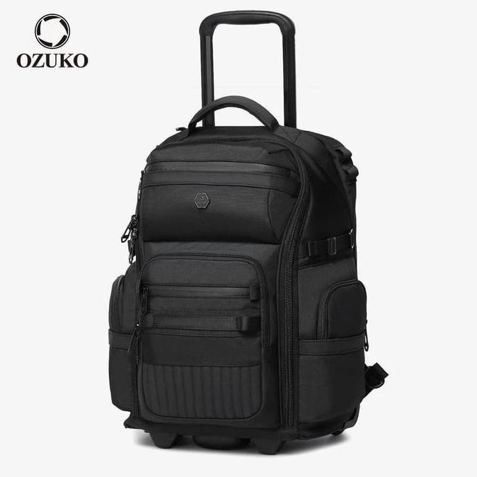 OZUKO ROLLPACK TROLLEY BAG #9820L - TAS KOPER ORIGINAL DAN TERPERCAYA