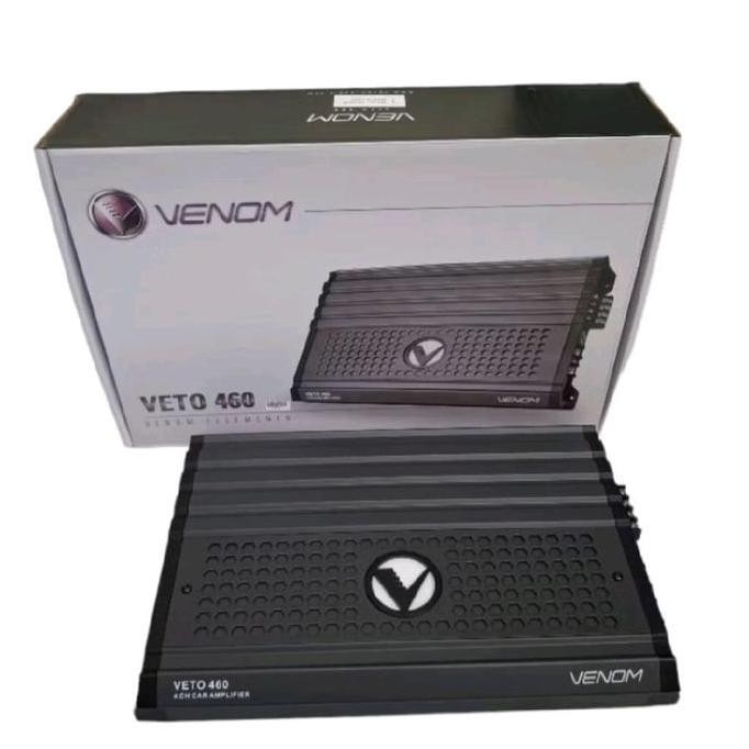 Power Amplifier 4 Channel Venom Veto460 Power 4 Channel Venom Elemento Veto460