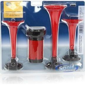 Klakson Telolet Hella 3 Corong 12V (Terompet) 100% Original + Relay