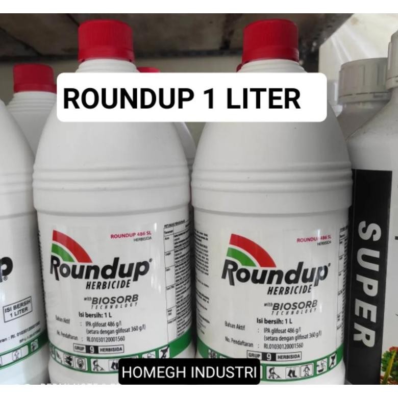Limited - Roundup Pembasmi Rumput 1 Liter / ROUNDUP BIOSORB 486SL / racun rumput / roundup 1kg / rou