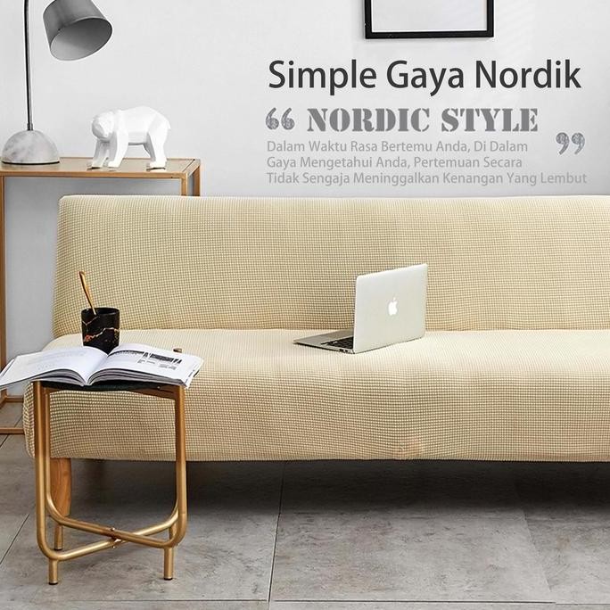 Cover Sofa Bed Sarung Sofa Bed Tebal SOFA COVER ELASTIS Tahan Kotoran