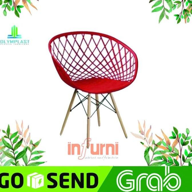 Kursi Cafe Minimalis / Kursi Makan Modern / Kursi Teras Olymplast