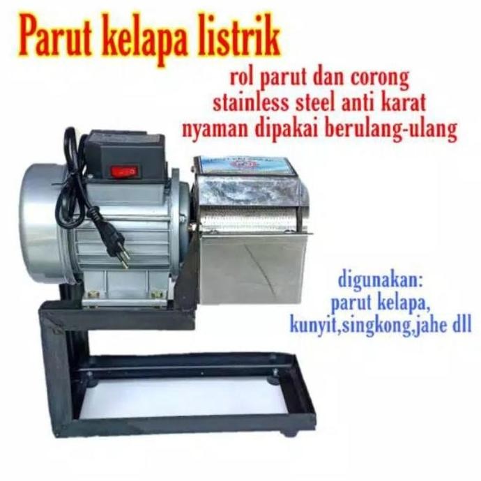 Mesin Parutan Kelapa Listrik / Mesin Parut Singkong / Penghalus Bumbu