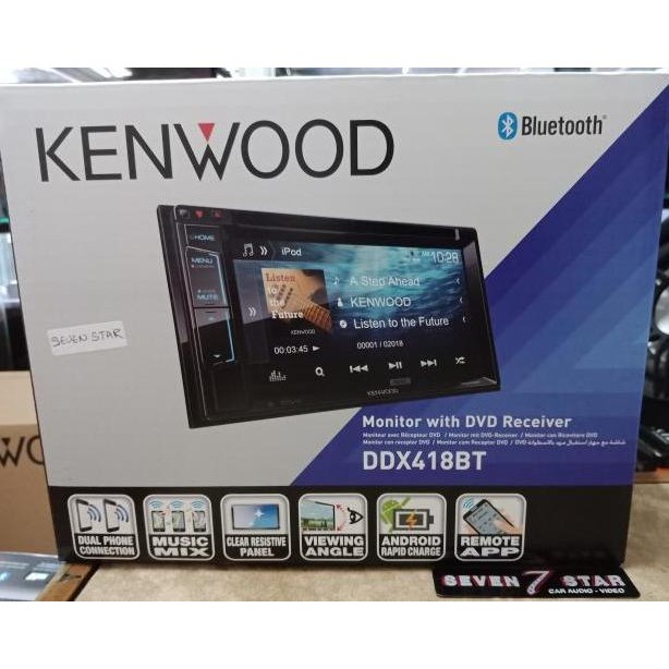 Promo Kenwood ddx418bt - kenwood ddx 418bt - new kenwood ddx 418 - DDX418 COD