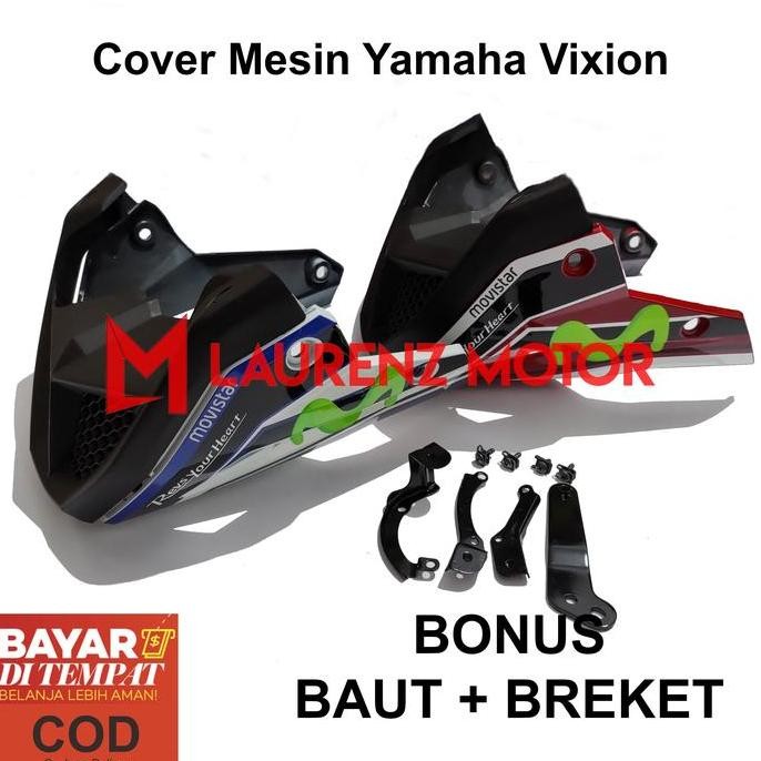 Promo Cover Mesin Vixion Old NVL NVA Cover Engine Vixion Tutup Mesin Vixion Nemo Model Movistar COD