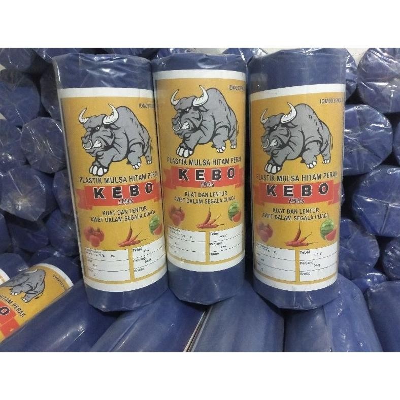 LEGOLANT- Plastik Mulsa Hitam Perak 5 Kg Promo Murah TOP QUALITY  Lebar 80 CM 100 CM 120 CM