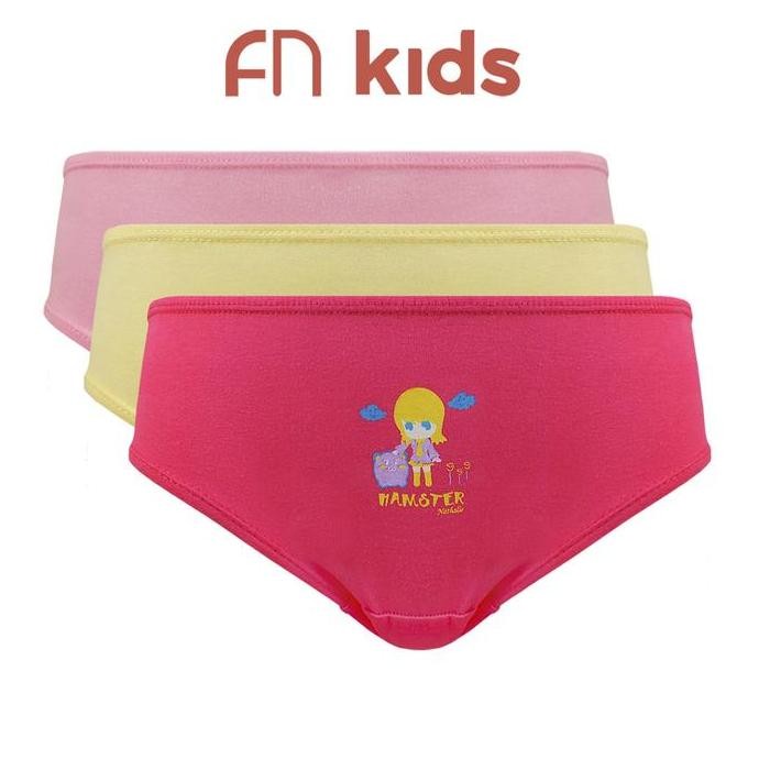 Celana Dalam Anak Perempuan Motif - CD Anak Merek Nathalie Kids