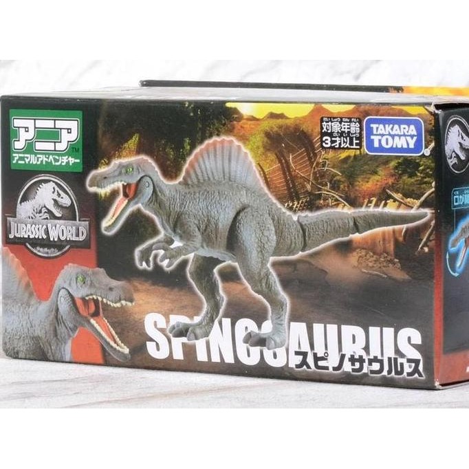 TAKARA TOMY Ania Jurassic World Spinosaurus Dinosaurus Figure HFS