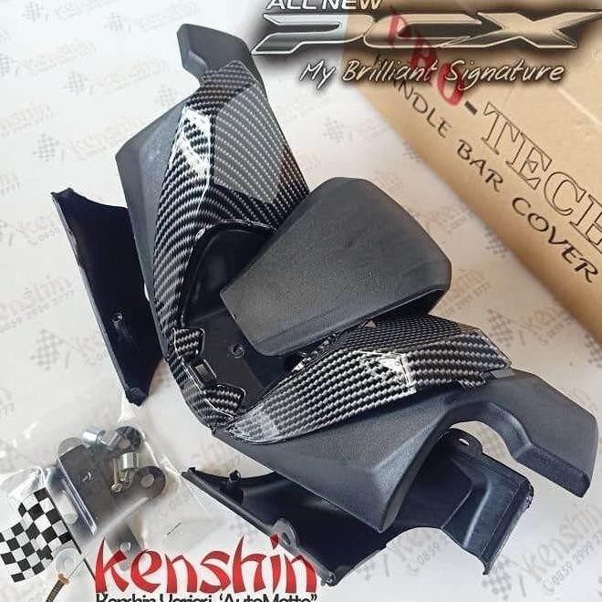 COVER TUTUP STANG HONDA PCX 150 & HONDA PCX 160 MOTIF FORZA Original