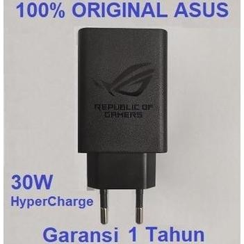 Asus Adapter Hyper Charger 30W Rog Phone 8 Pro Rog 8 Rog8 Rog Phone 9 Rog9 Rog 9 Hypercharge Origina