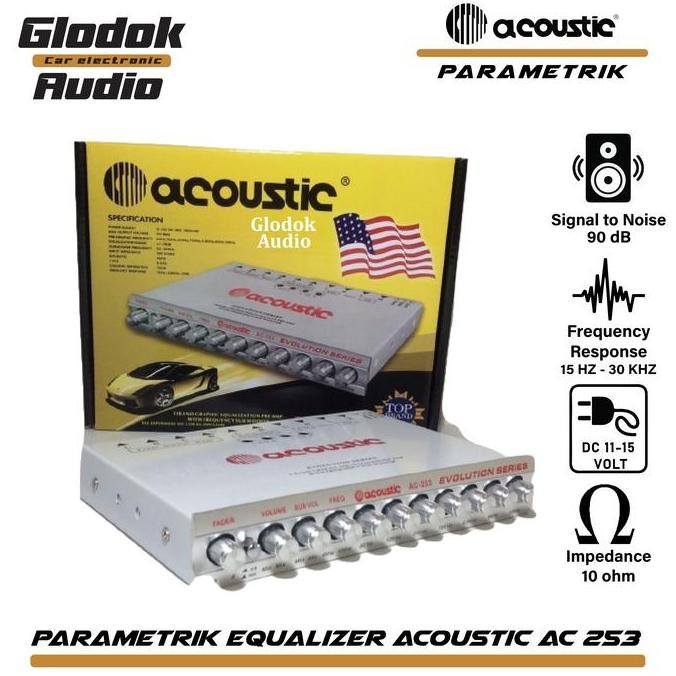 Promo Priem / Parametrik Equalizer with Frequency Acoustic ac 253 COD