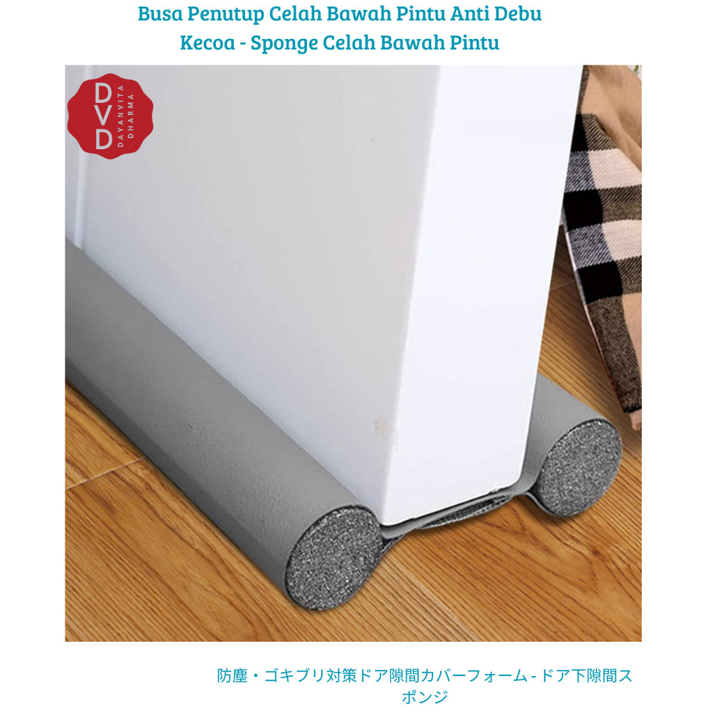 Busa Penutup Celah Bawah Pintu Anti Debu Kecoa - Sponge Celah Bawah Pintu