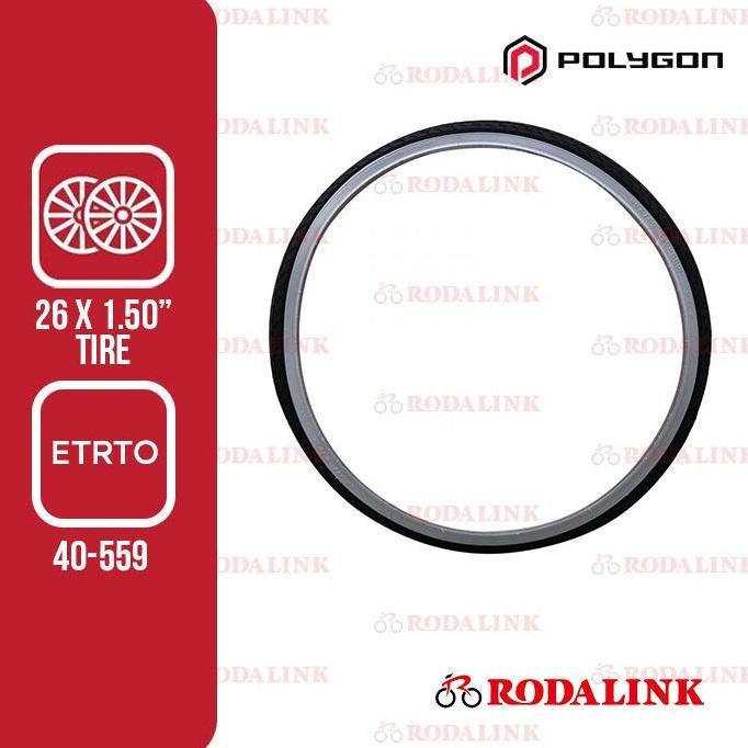 Promo Polygon Ban Sepeda 26X1.50" | Ban Sepeda Wanita 26" Lovina COD