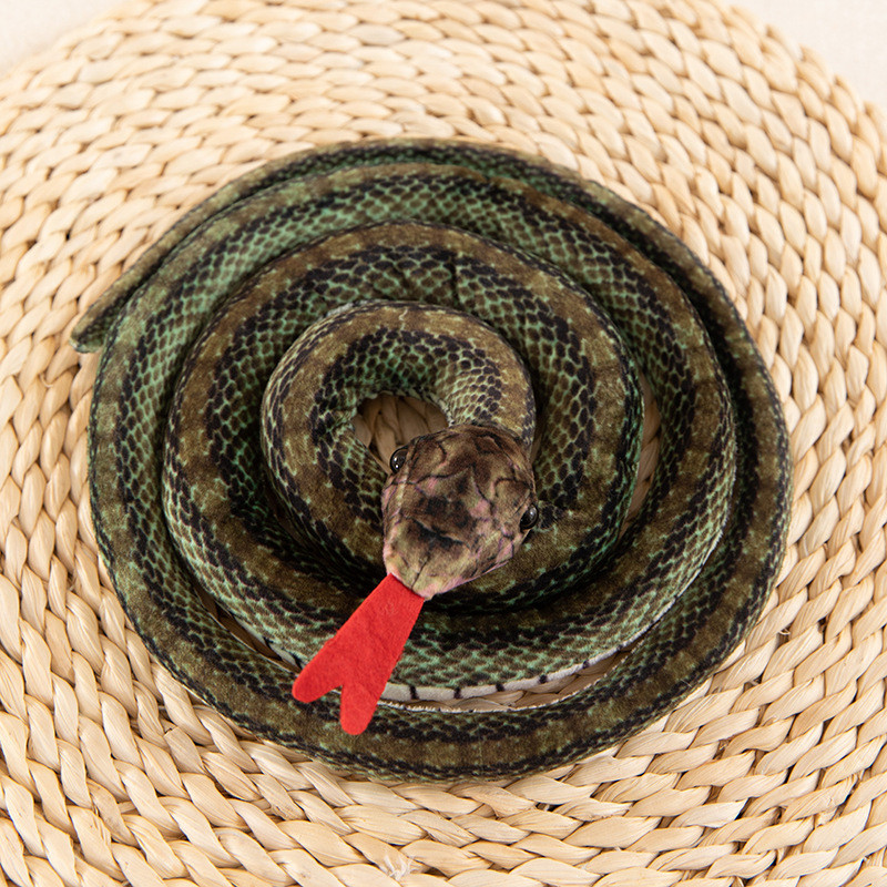 Boneka Plush Mainan Simulasi Python Mainan Prank Gag