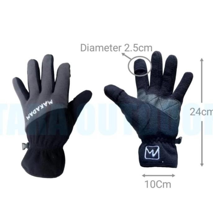 DF301>> Sarung tangan polar tnf gunung windproof polar fleece hangat