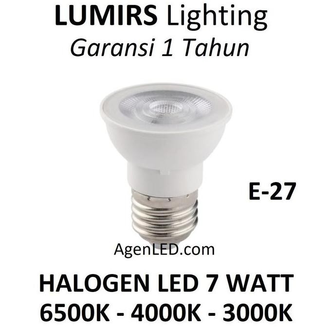 New New LUMIRS Lampu HALOGEN LED 7W COB E27 spot sorot 7 w watt 5 3 ULIR E 27