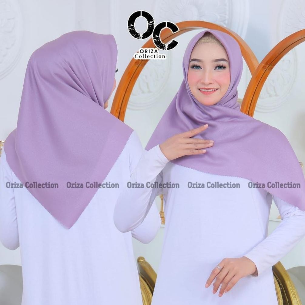 Miliki HIJAB GLAMOUR PREMIUM LASERCUT JILBAB SHINAR GLAMOUR KERUDUNG SEGI EMPAT POLOS GLITER