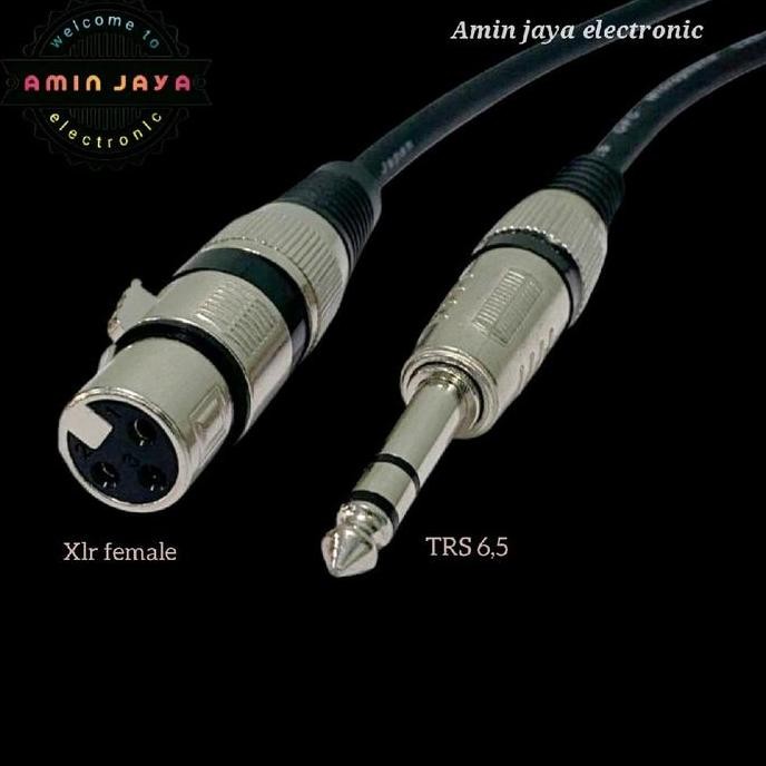 DF400>> Jack xlr female to jack trs akai stereo