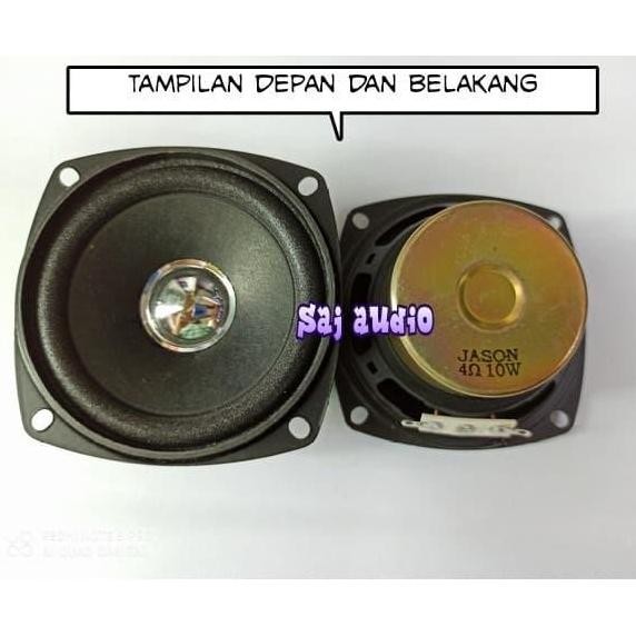 DI11 >> Speaker hifi surroud 3 inch 10watt 4ohm...magnet shielded