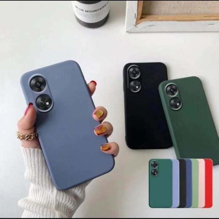 Oppo Reno 8T 4G softcase anti noda silicone case