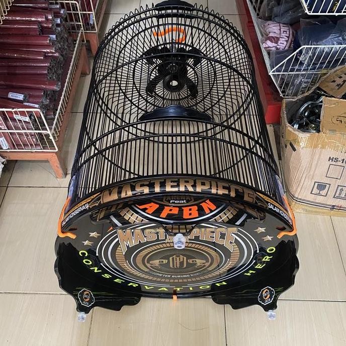 SANGKAR KANDANG MURAI EBOD JAYA APBN MASTERPIECE PVC DECAL NO 2 DIM 58 murah