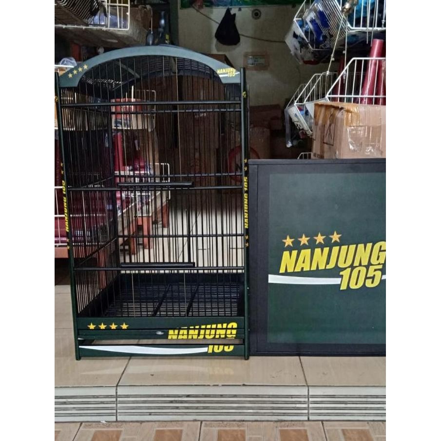 SANGKAR KANDANG BURUNG EBOD KOTAK NANJUNG 105 DECAL NO 1 murah