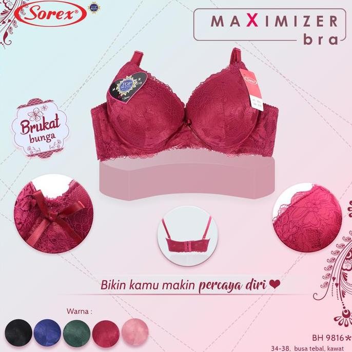 Bra Kawat Busa Tebal Sorex